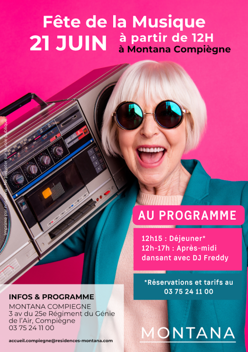Fête de la musique à la résidence MONTANA