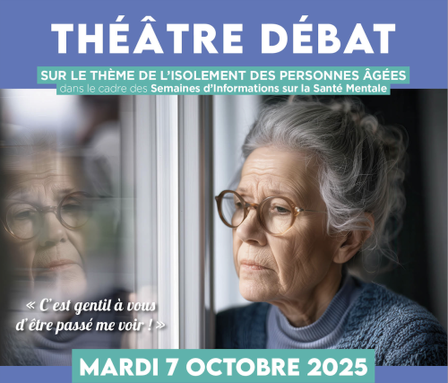 Débat théâtral ayant pour thème l’isolement des personnes âgées et des aidants familiaux