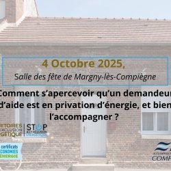 4 octobre à Margny : Journée de sensibilisation aux questions de la précarité énergétique et de l’adaptation du logement